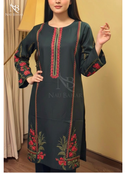 UG24 Embroidered Lawn 2 Piece Co-Ords Set