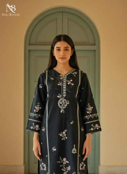 UG19 Embroidered Lawn 2 Piece Co-Ords Set