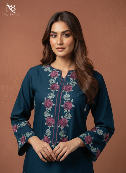 UG20 Embroidered Lawn 2 Piece Co-Ords Set